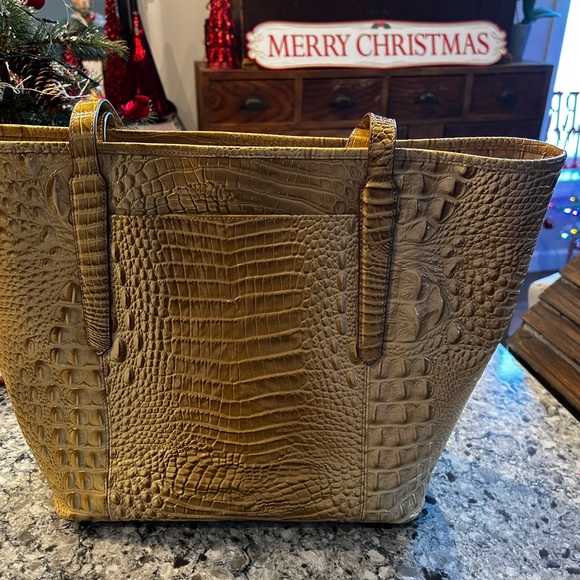 EUC. Brahmin ANINIKA CHINO Melbourne leather tote - Picture 3 of 7